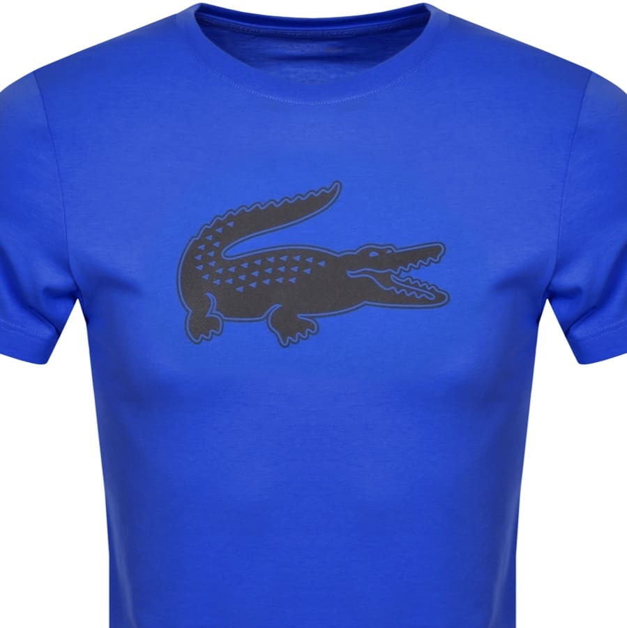 Alternative Image for ProductLacoste Sport Crew Neck T Shirt Blue2